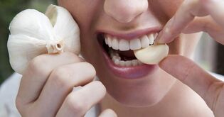 the use of garlic to eliminate parasites from the body